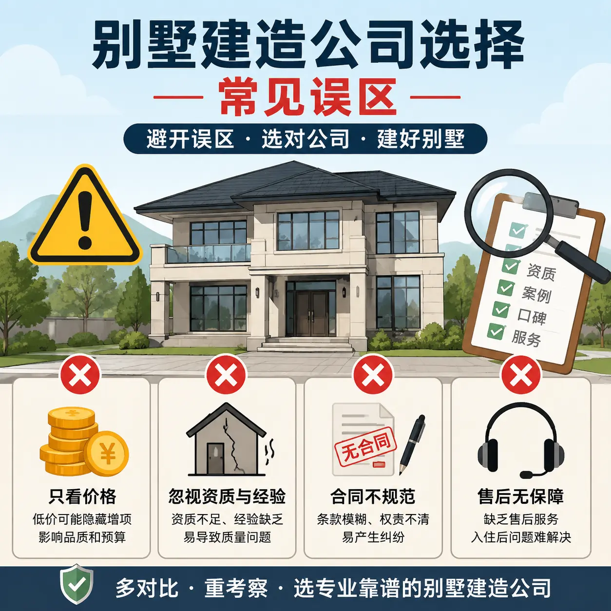 七星关 别墅建造公司推荐：了解市场行情与服务内容
