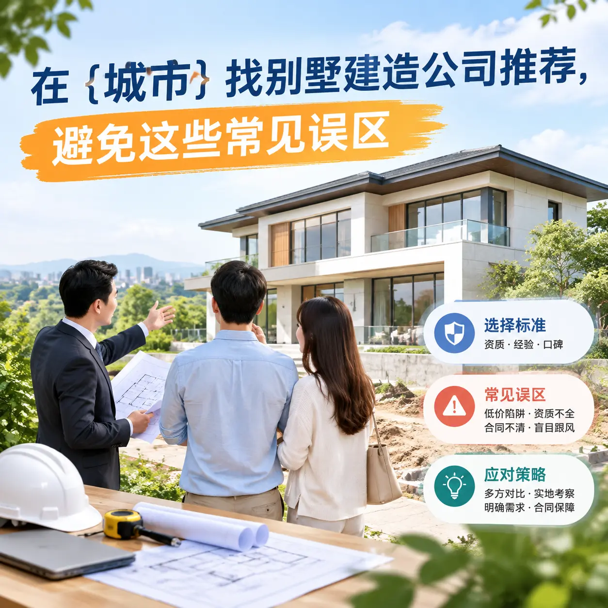在 七星关 找别墅建造公司推荐，避免这些常见误区