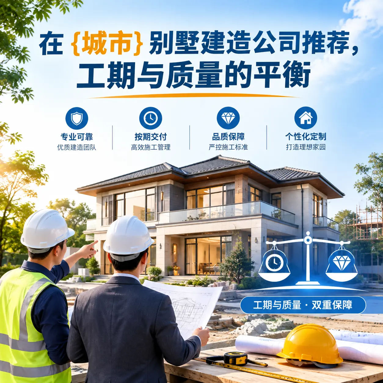 在 七星关 别墅建造公司推荐,工期与质量的平衡