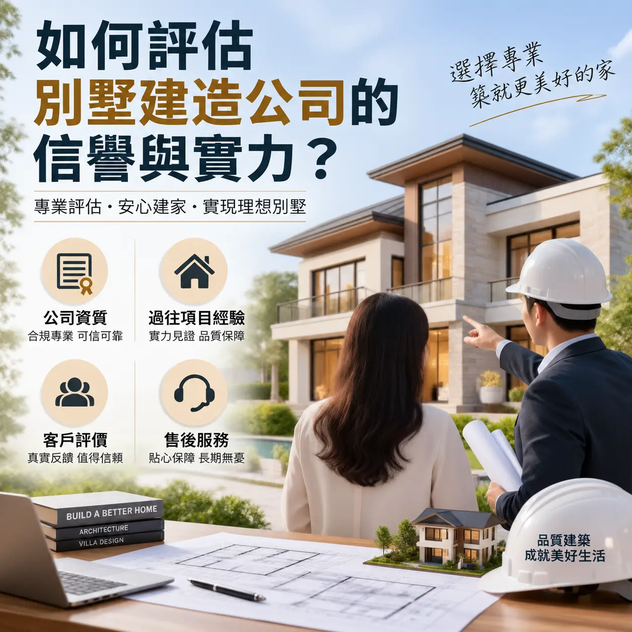 如何评估 七星关 别墅建造公司的信誉与实力？