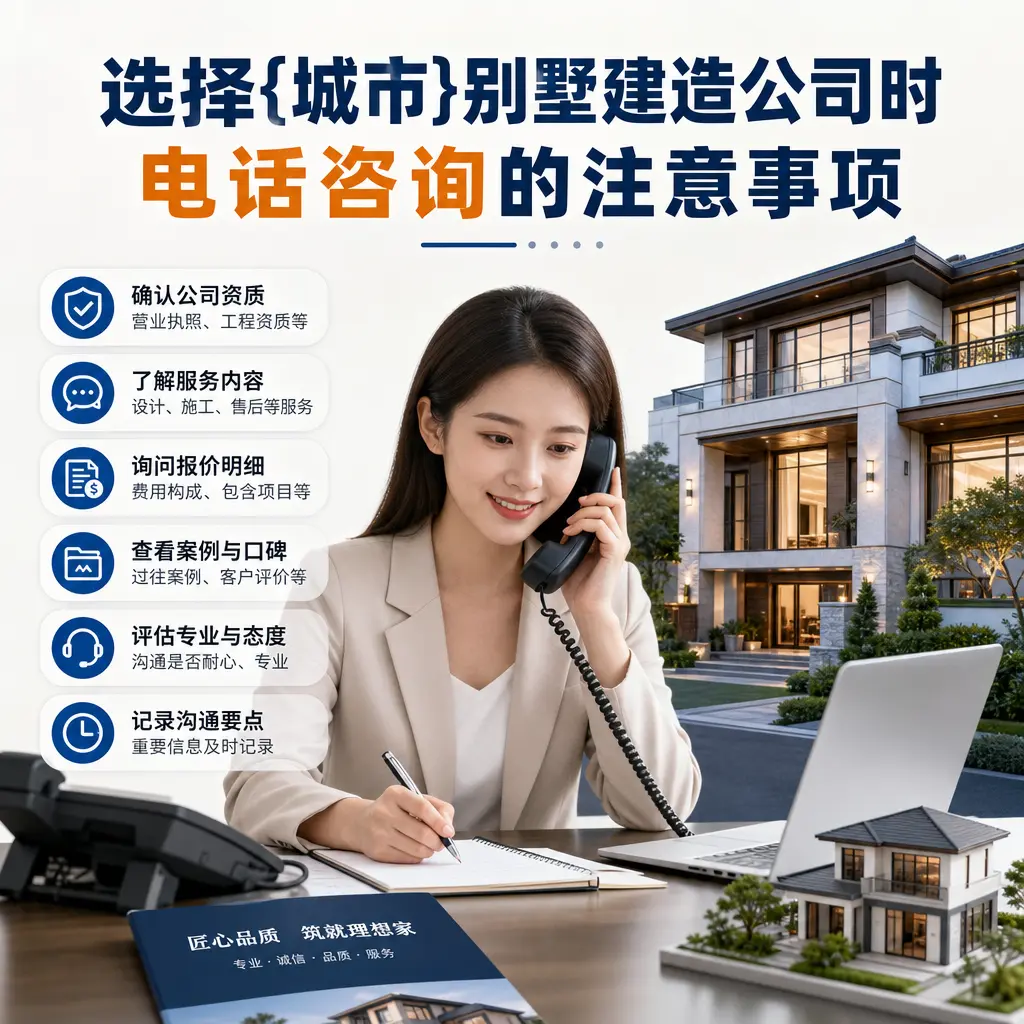 选择七星关别墅建造公司时,电话咨询的注意事项