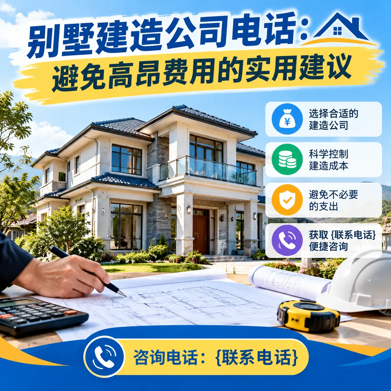七星关别墅建造公司电话:避免高昂费用的实用建议