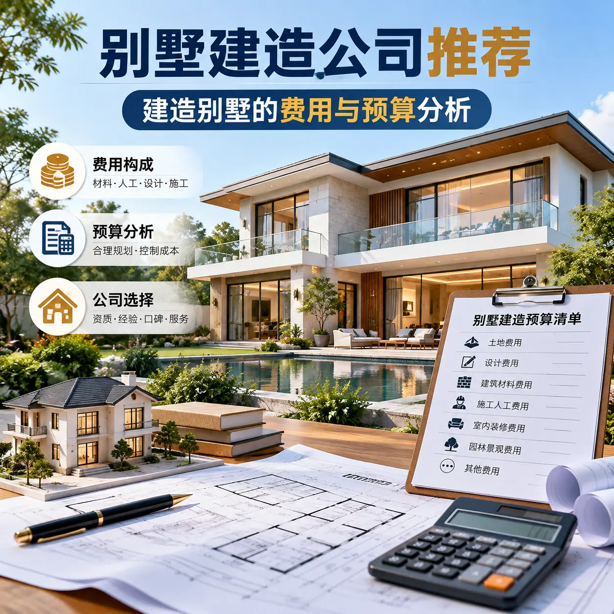 别墅建造公司推荐： 七星关 建造别墅的费用与预算分析