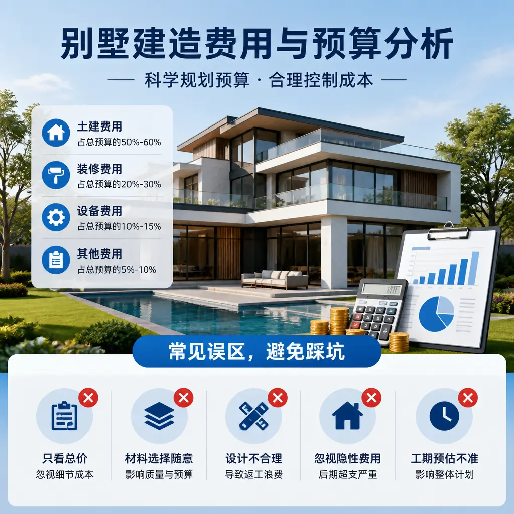 别墅建造公司推荐： 七星关 建造别墅的费用与预算分析