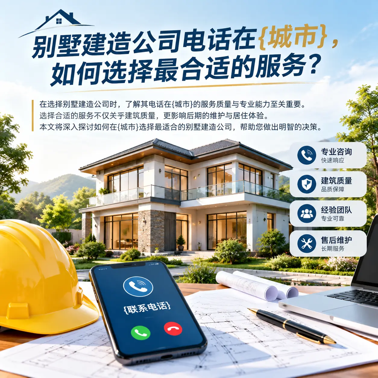 别墅建造公司电话在七星关，如何选择最合适的服务？