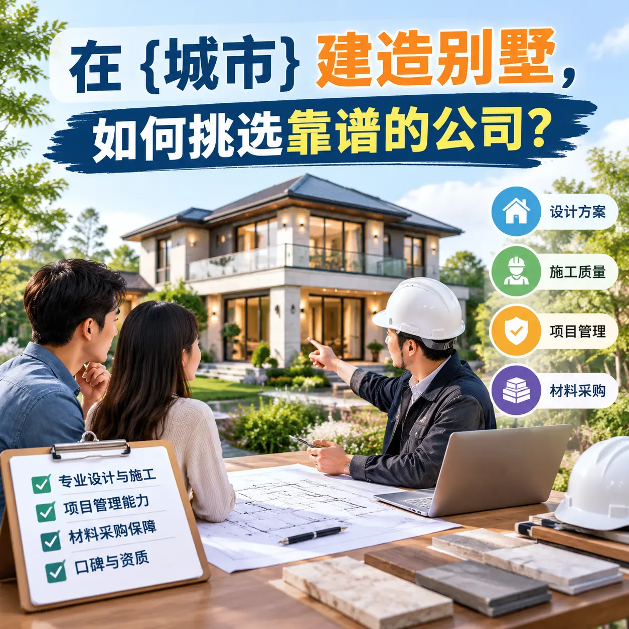 在 七星关 建造别墅,如何挑选靠谱的公司?