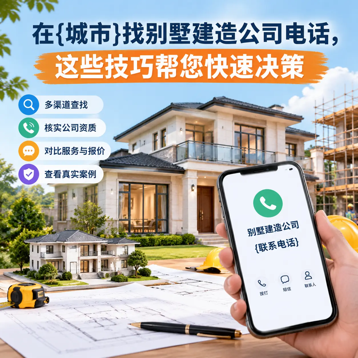 在七星关找别墅建造公司电话,这些技巧帮您快速决策